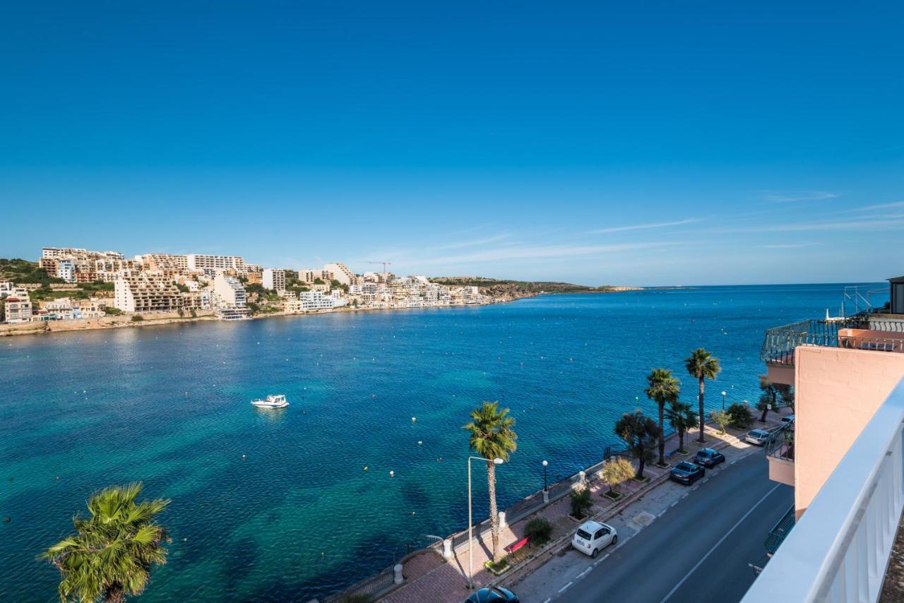 Apartamento Blue Harbour Seafront Penthouse With Large Terrace With Panoramic Sea Views - By Getawaysmalta Bahía de San Pablo Exterior foto